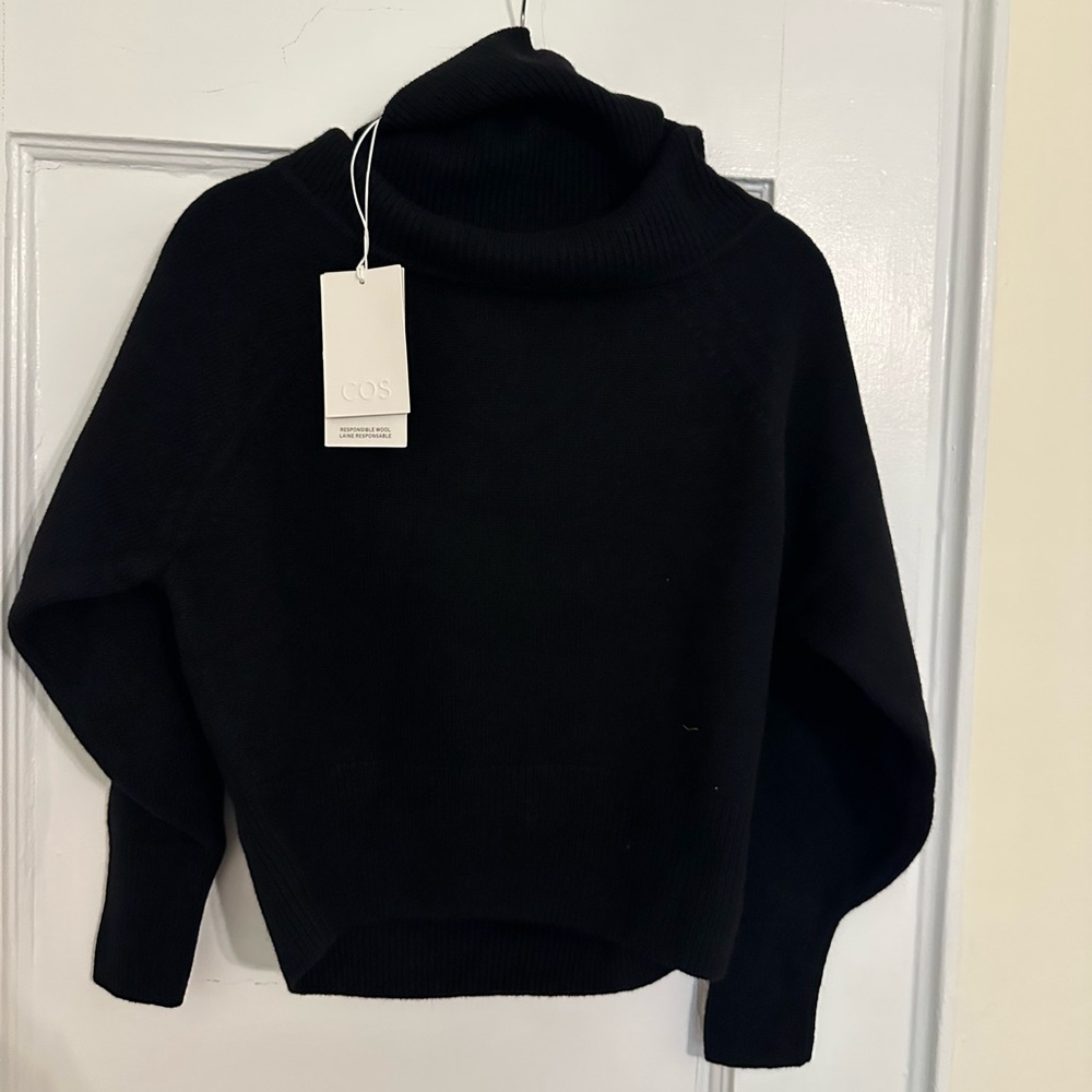 COS Women’s Merino Wool Turtleneck Sweater NWT Small